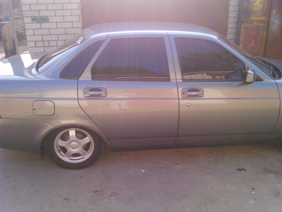13.Евроручки на припорше)))) — Lada Приора седан, 1,6 л, 2008 года ...