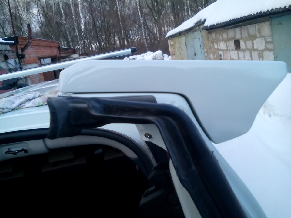 торец правой двери — Lada Ларгус