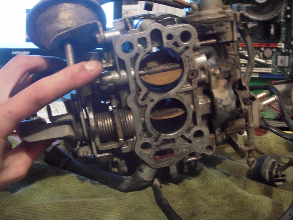 Прочистка карбюратора — Mitsubishi Mirage IV, 1,3 л, 1995 года | своими ...