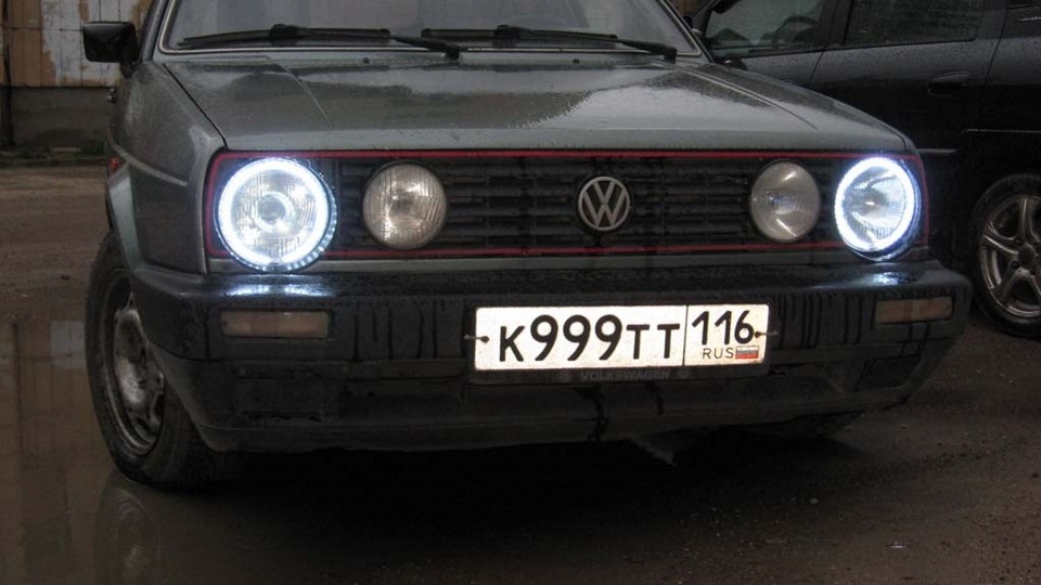 golf 2 ангельские глазки