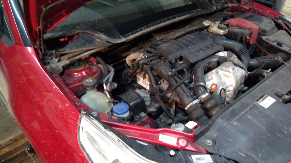 готовим пространство — Citroen C4 (1G)