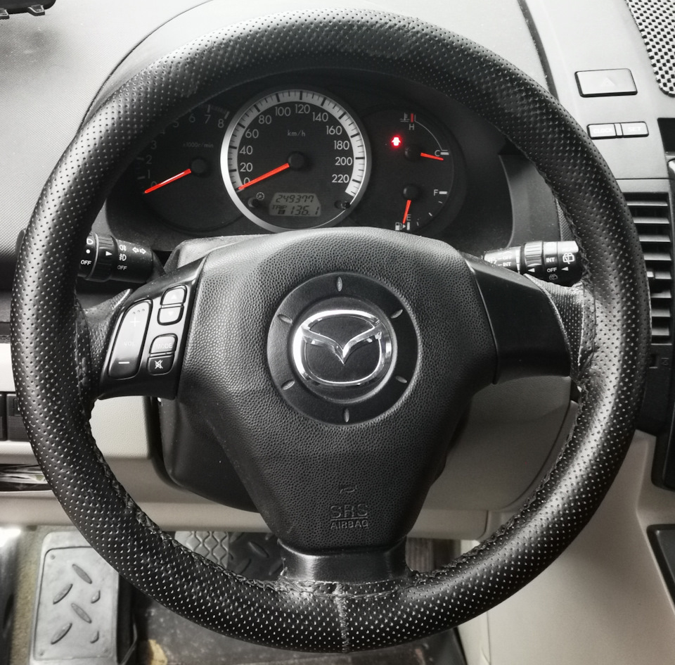 ПеРеТяЖкА рУлЯ, или первый ОПЫТ в этом деле… — Mazda 5 (2G), 1,8 л ...