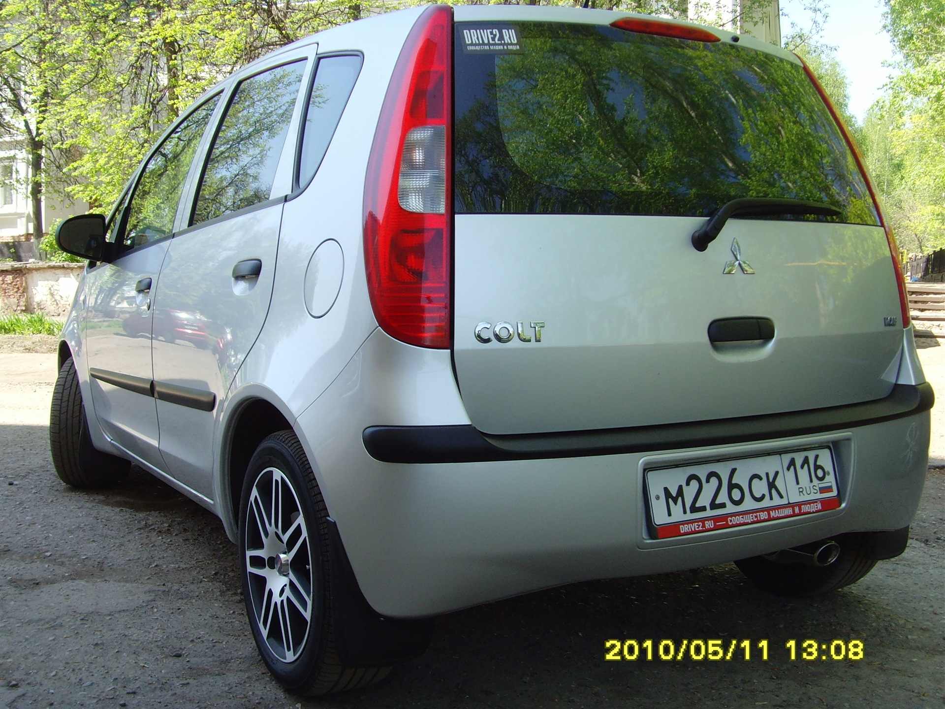 Не ну а че жара же, лето — Mitsubishi Colt VII, 1,3 л, 2006 года | просто  так | DRIVE2