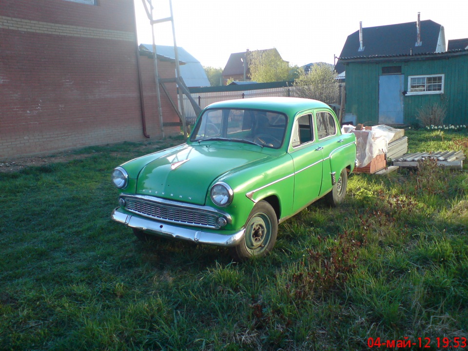 сборка авто — Москвич 407, 1,3 л., 1962 года | своими руками | DRIVE2