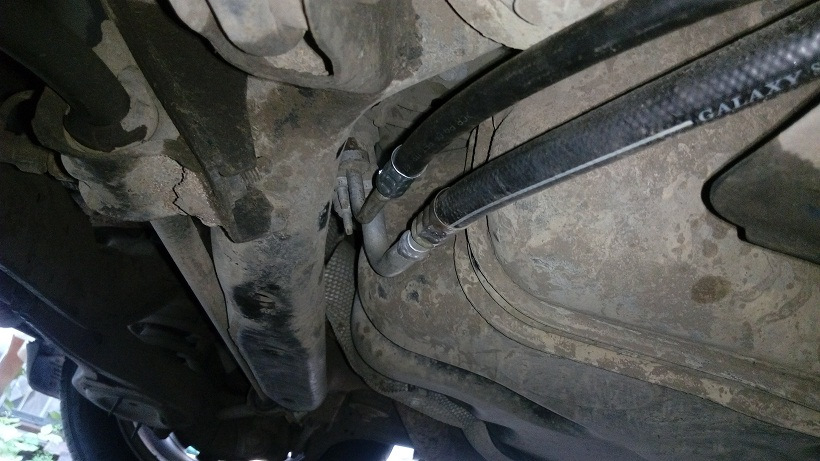 Загиб к испарителю — Ford Galaxy (Mk III)