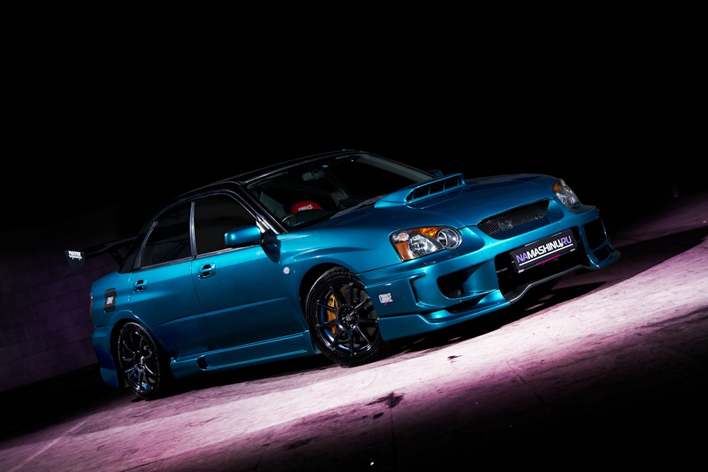 Subaru Impreza WRX STI осень