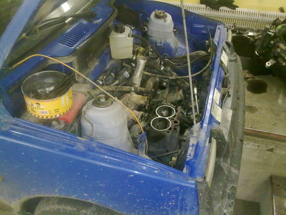 Прогорели клапана! — Lada 11113 Ока, 0,7 л, 2004 года | поломка | DRIVE2