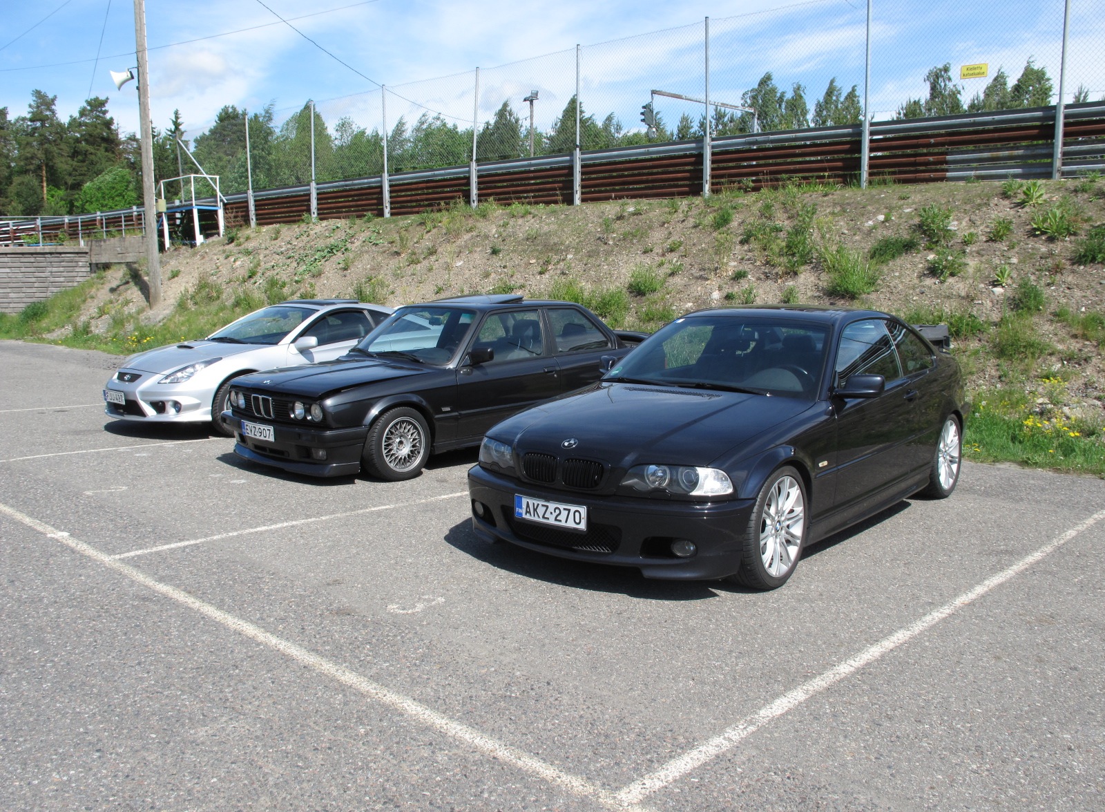 Time Attack ] Bmw Club of Finland (Ahvenisto)part1 много Фото+Видео — BMW 3  series Coupe (E46), 3 л, 2002 года | тюнинг | DRIVE2