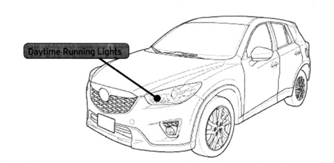 Адаптивная система переднего освещения Mazda СХ-5