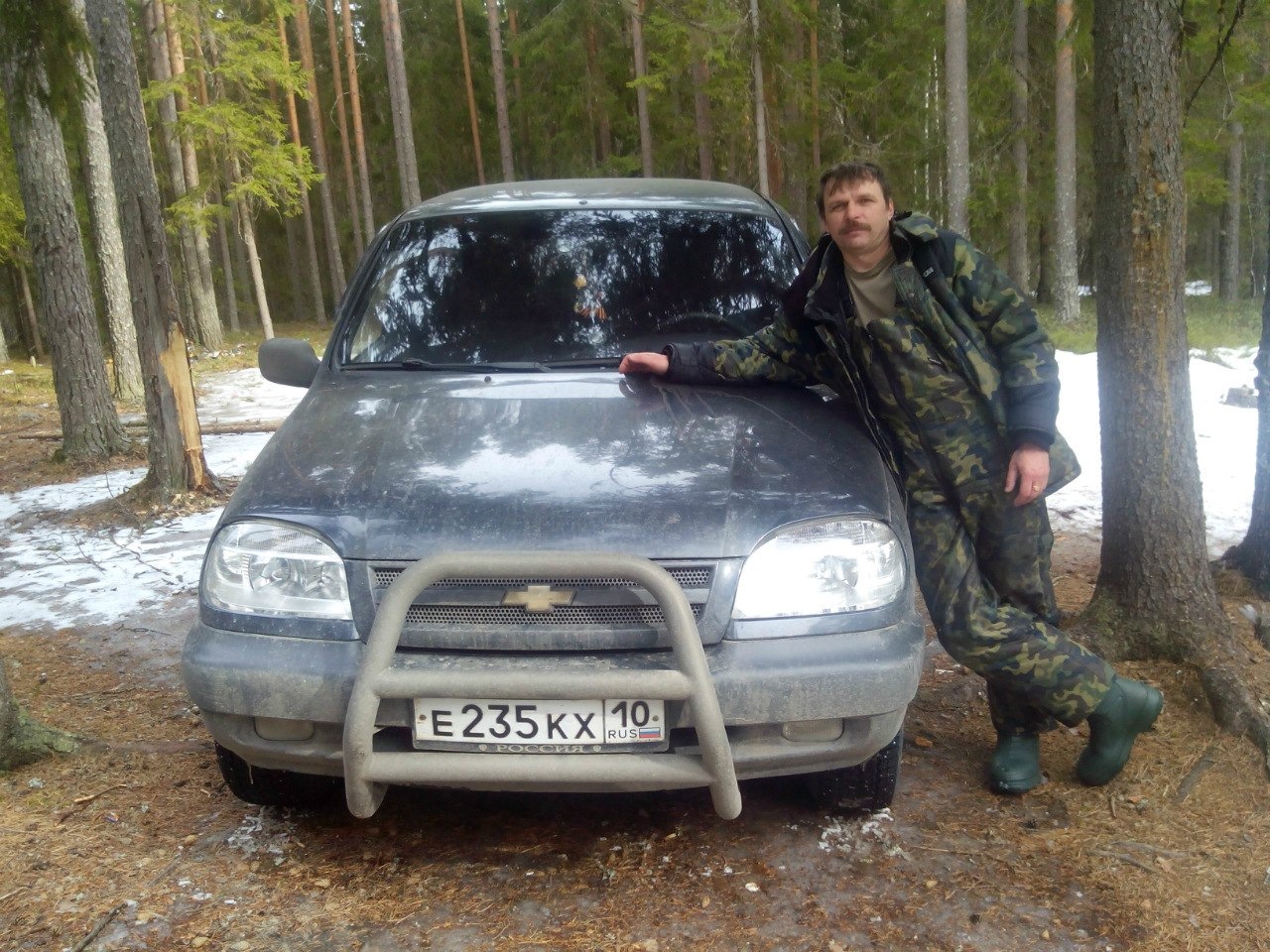 нивка в зимний периуд — Chevrolet Niva (1G), 1,6 л, 2008 года ...