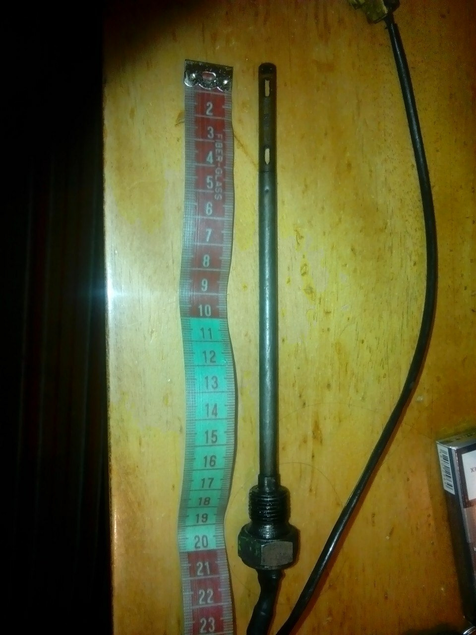 Установил датчик уровня масла — Peugeot 406, 1,9 л, 1999 года | своими ...