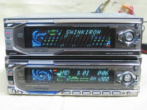 Kenwood m929 + d929 — Toyota Corolla (100), 1,5 л, 1994 года | автозвук |  DRIVE2