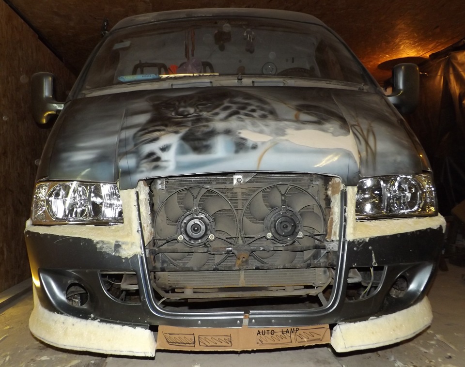 Переделка бампера 2.) — ГАЗ Соболь, 2,3 л, 1999 года | стайлинг | DRIVE2