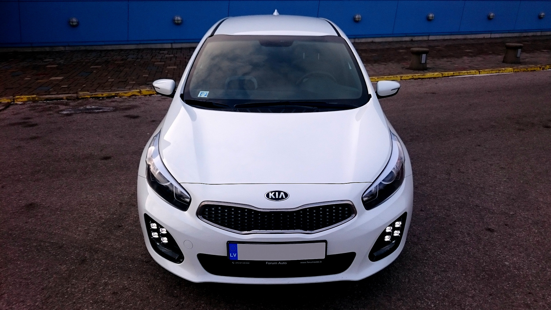 KIA Ceed (2G) 1.6 дизельный 2017 | GT-Line Снежный ТурбоДиз на DRIVE2