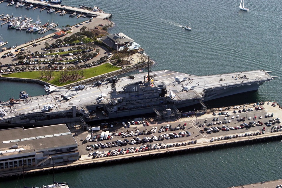 Авианосец-музей в Сан-Диего. Midway in San Diego