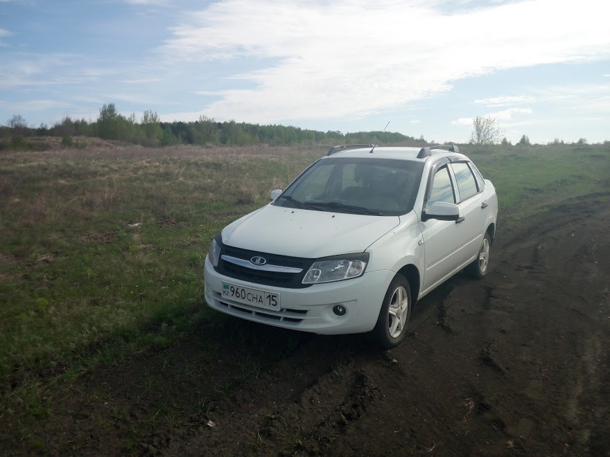 Пыльник сдался или простое Тех обслуживание — Lada Гранта (1G), 1,6 л ...