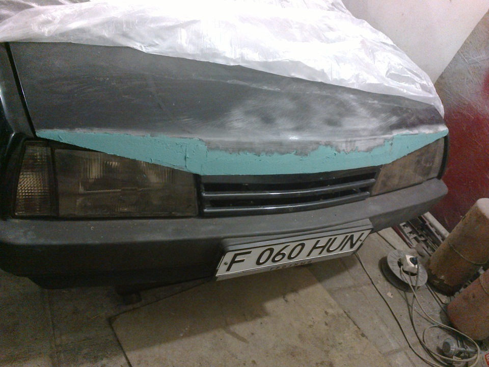 "Злой" Капот часть Вторая! — Lada 21099, 1,6 л, 2007 года | тюнинг | DRIVE2