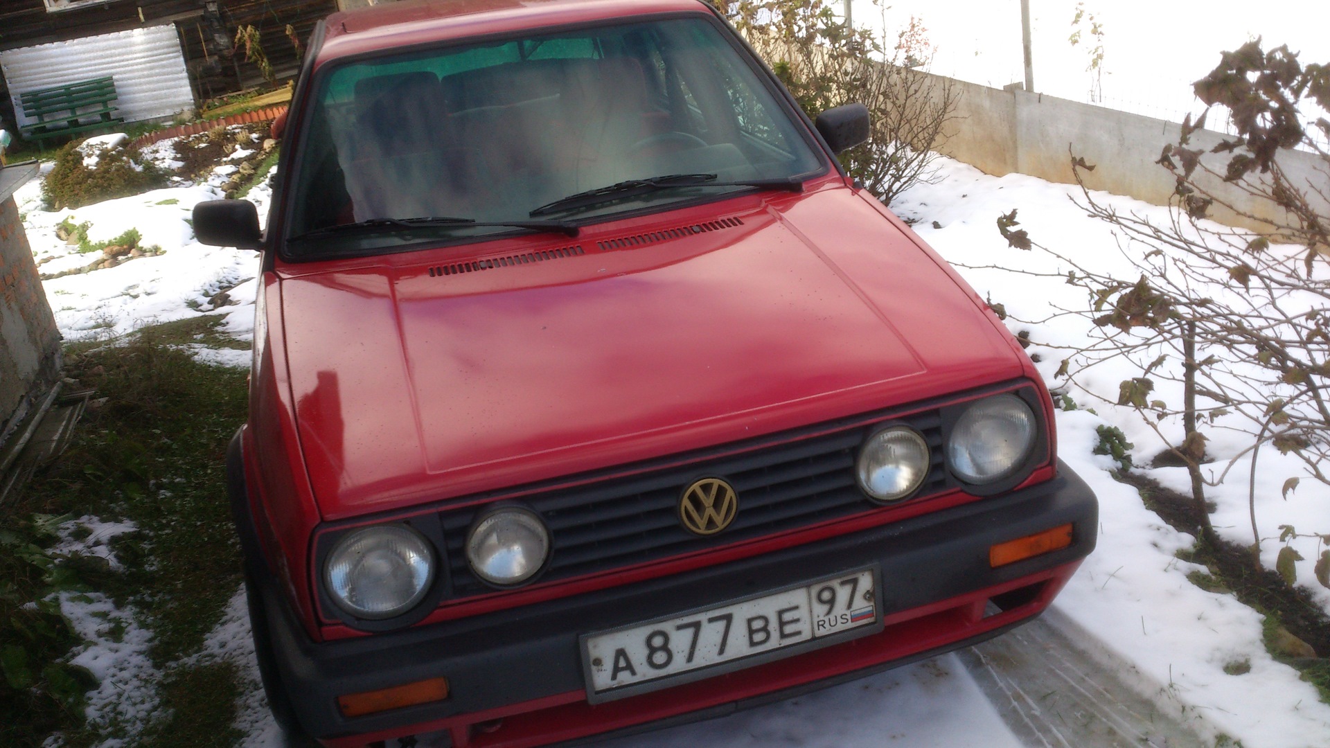 Volkswagen Golf Mk2 1.8 бензиновый 1990 | GL 1,8 RP-Automat (DE) на DRIVE2