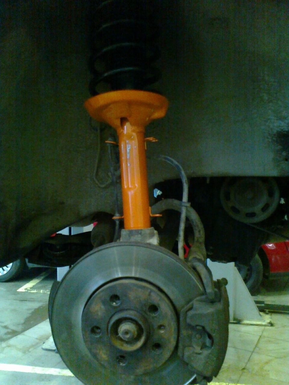 Установка морды + KONI =) — Volkswagen Golf Mk4, 1,4 л, 2000 года ...