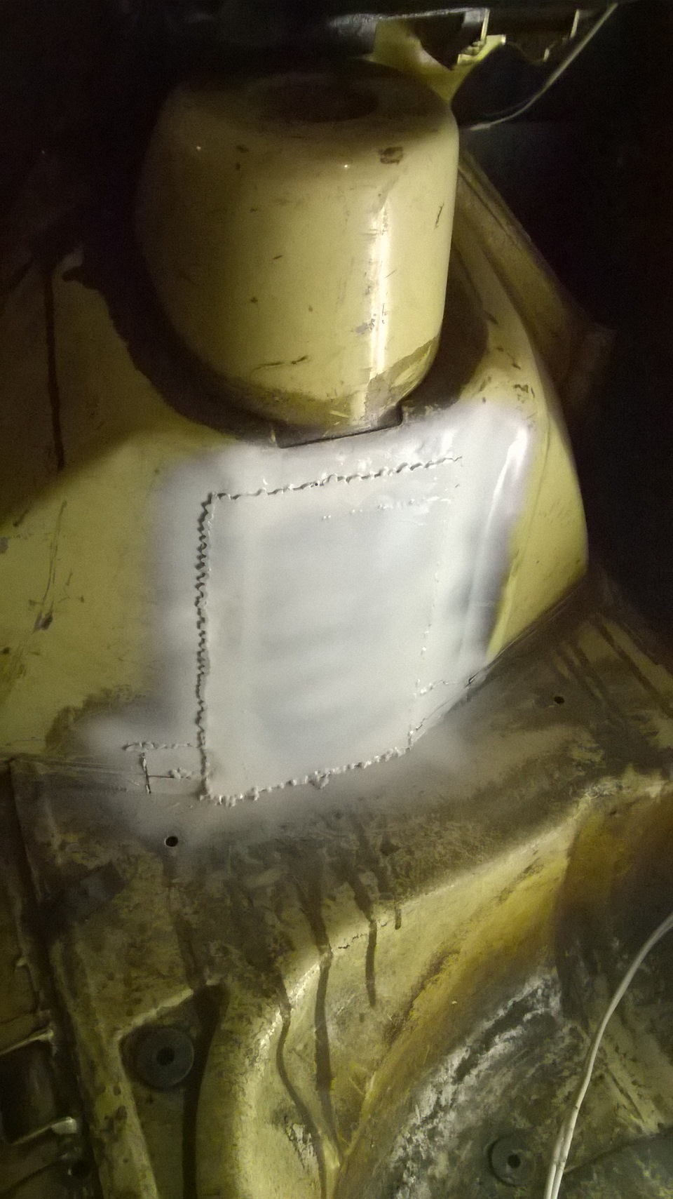 Ремонт задних стаканов (стоек) — Lada 2108, 1,3 л, 1989 года | кузовной ...