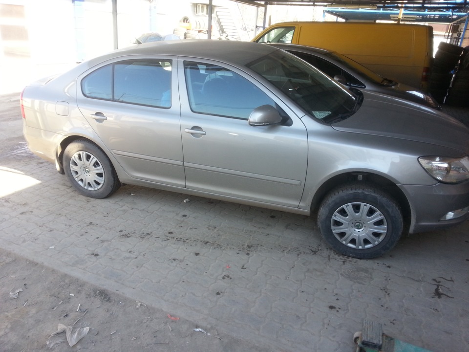 переход на R16 — Skoda Octavia A5 Mk2, 1,6 л, 2010 года | колёсные ...