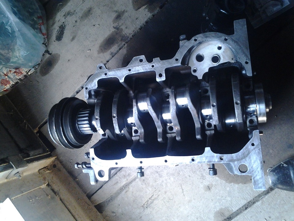 капиталка мотора по уму! — Audi 80 (B3), 1,6 л, 1989 года | своими ...