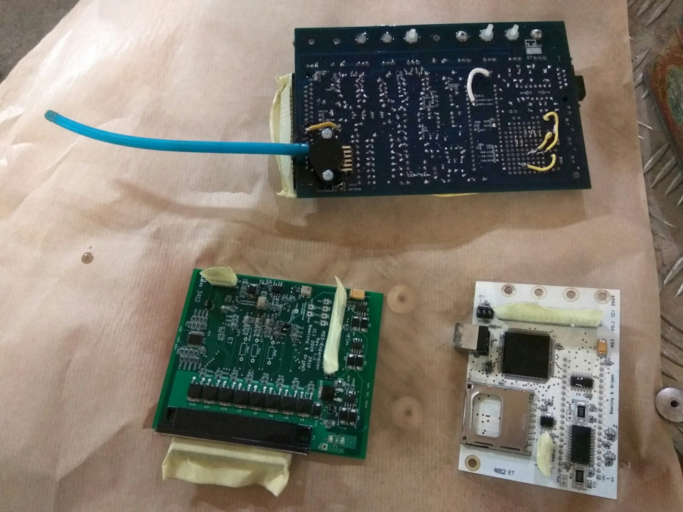 Мозг megasquirt, голые беззащитные платы. — Suzuki Jimny (1G)