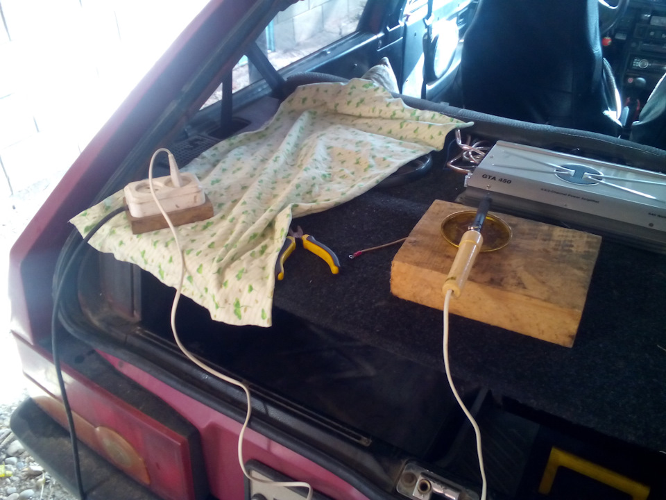 Восстановление обогрева заднего стекла — Lada 2108, 1,6 л, 1987 года ...