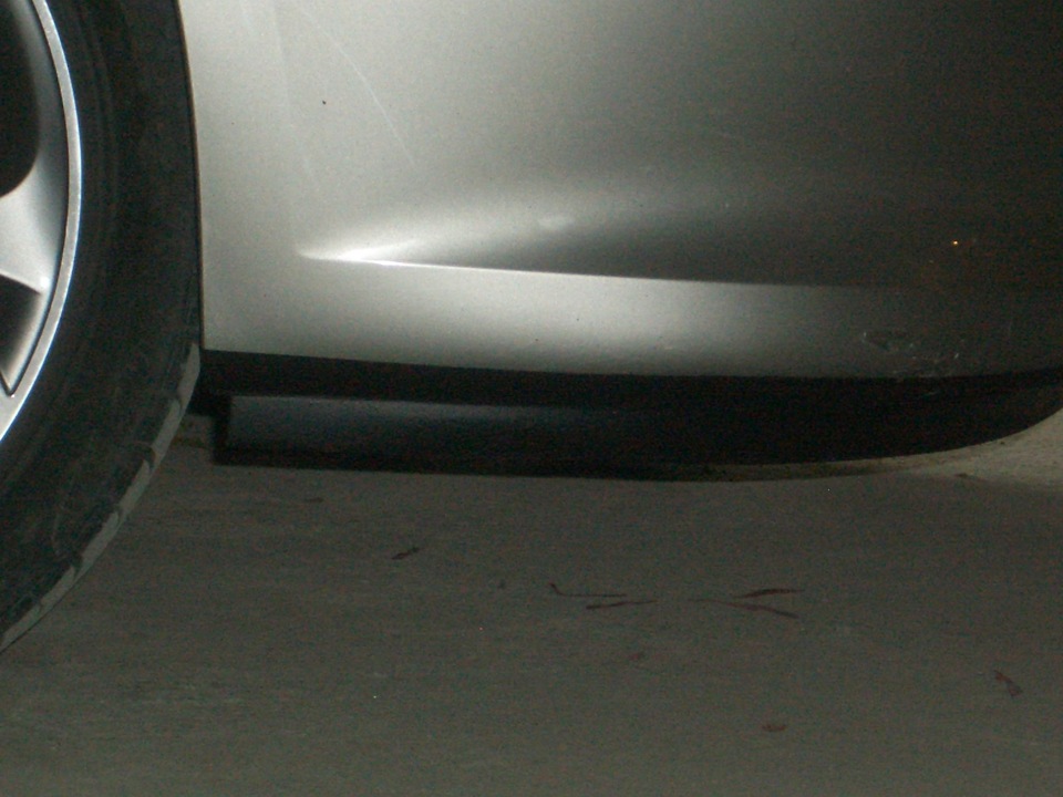 Покраска порогов антигравием, и установка антигравийки в сильно ...