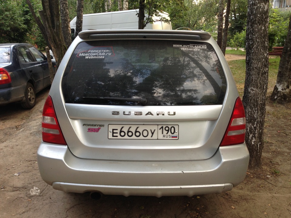 Разборка крышки багажника. Часть 2. "Накладка от JDM форя" — Subaru ...