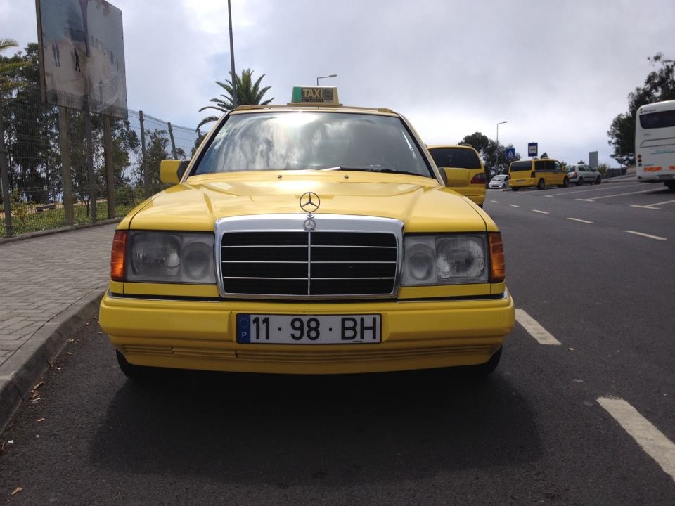 Taxi DDR Leipzig Mercedes