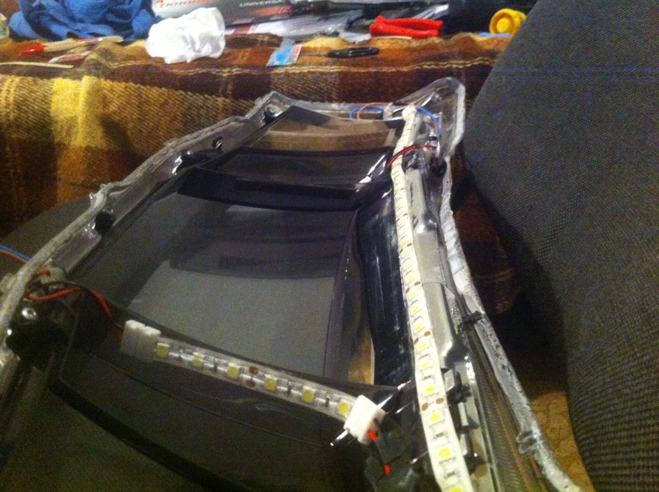 перед сборкой — Honda Civic Hatchback (8G)