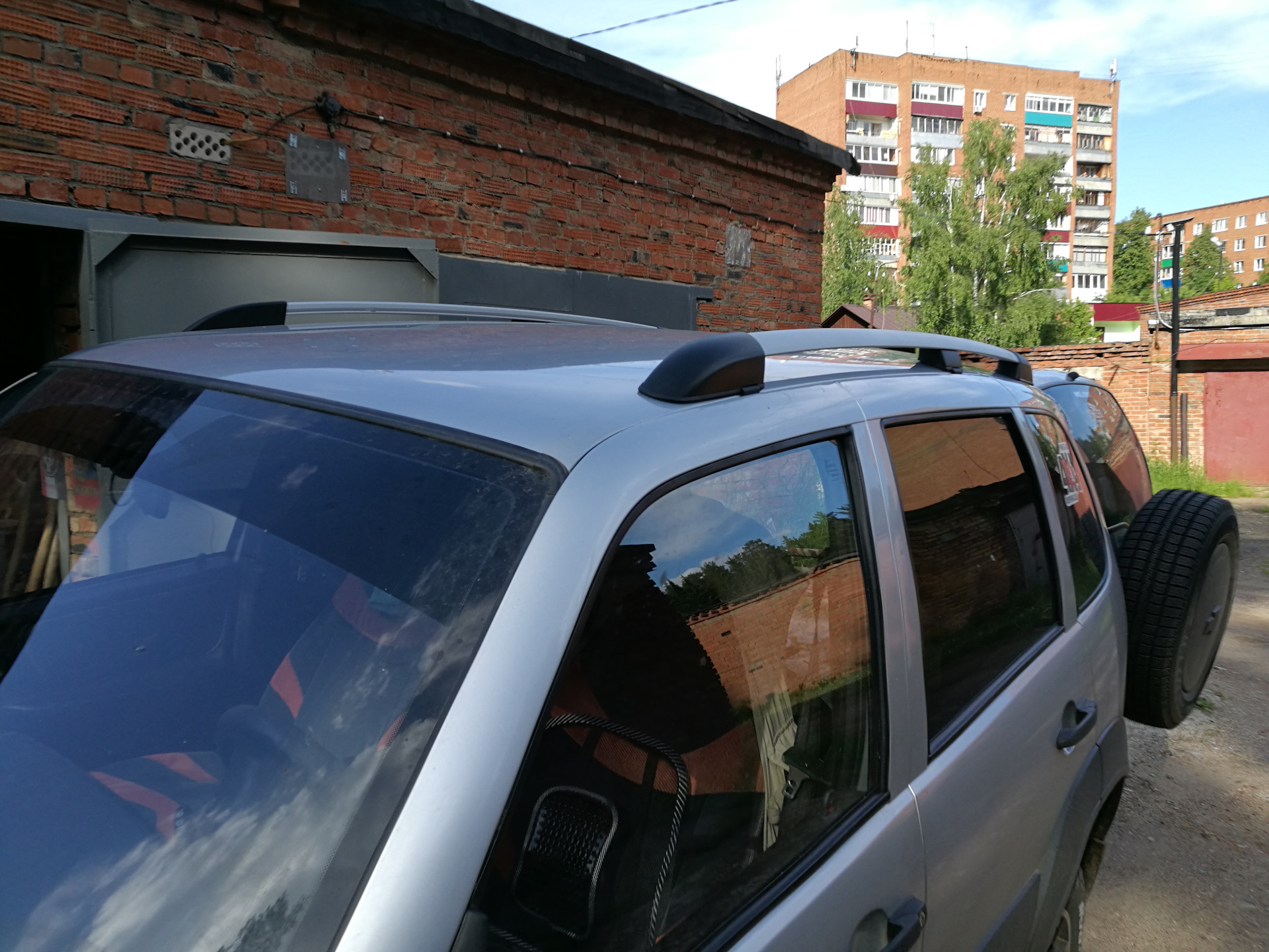 Chevrolet Niva 2007 рейлинги