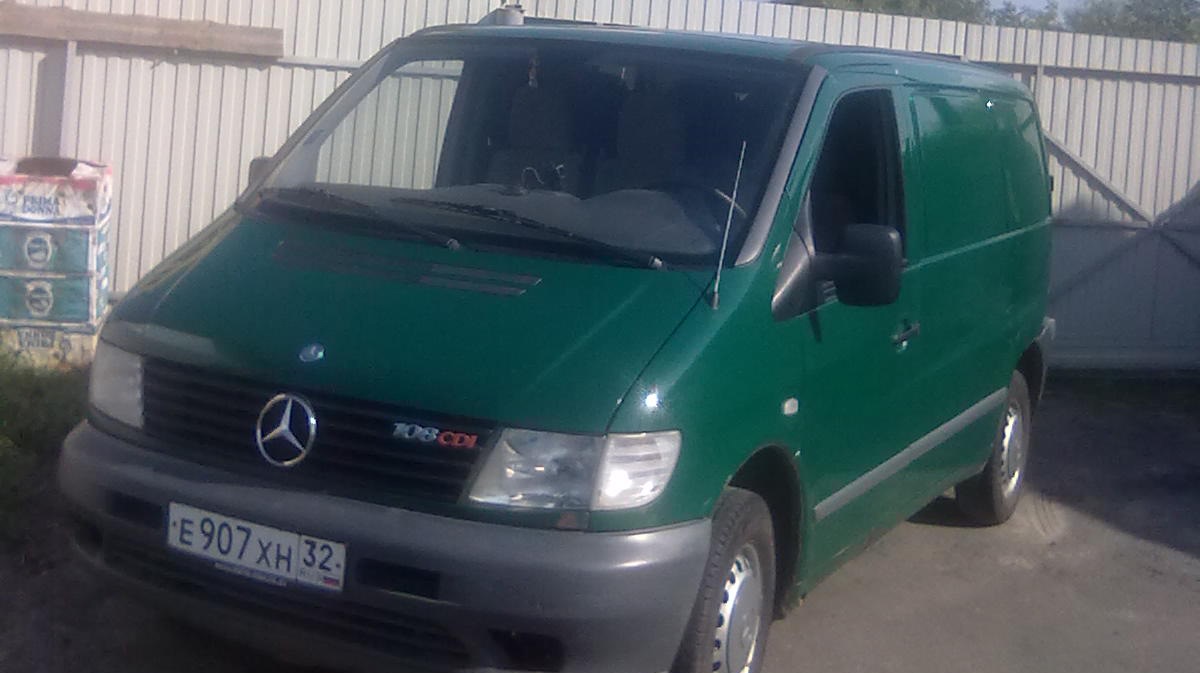 Диагностика Mercedes Vito 108CDI 2002г