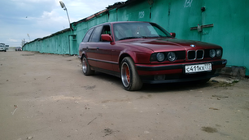 BMW e34 Calypsorot