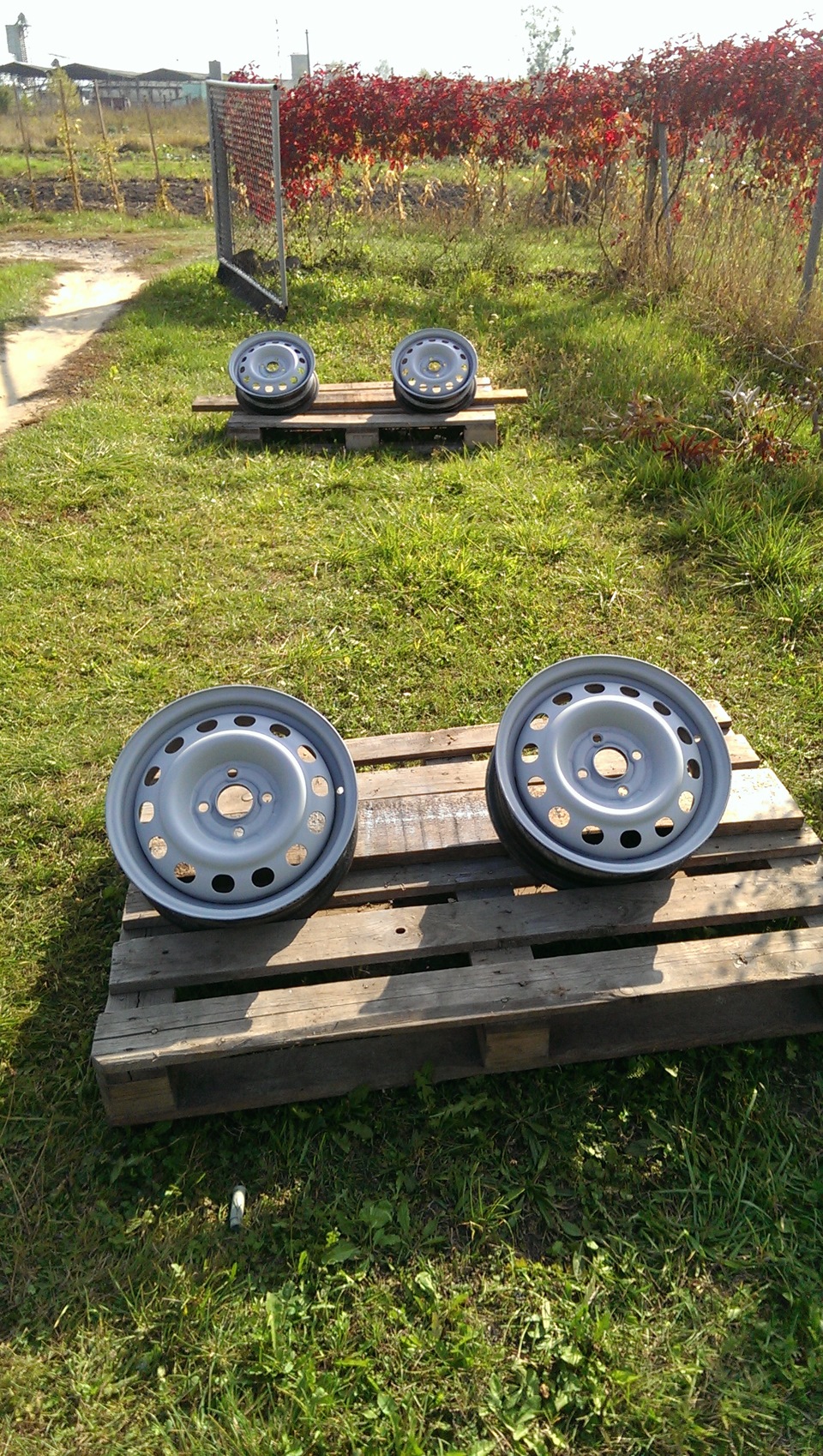 Покраска Железа перед зимой. — Honda Civic Fastback (5G), 1,4 л., 1996 ...