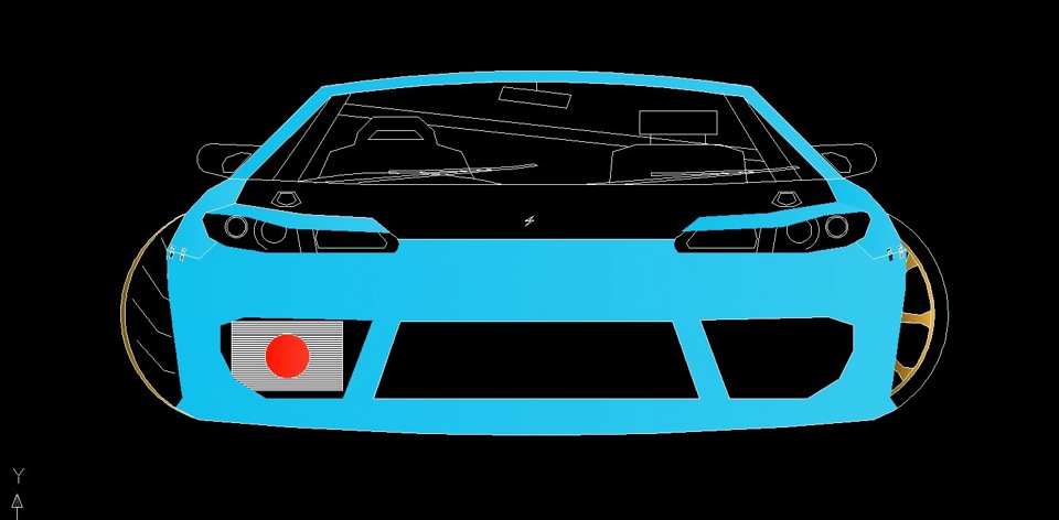 Попытка передать из головы образ сливы — Nissan Silvia (S15), 2,5 л ...
