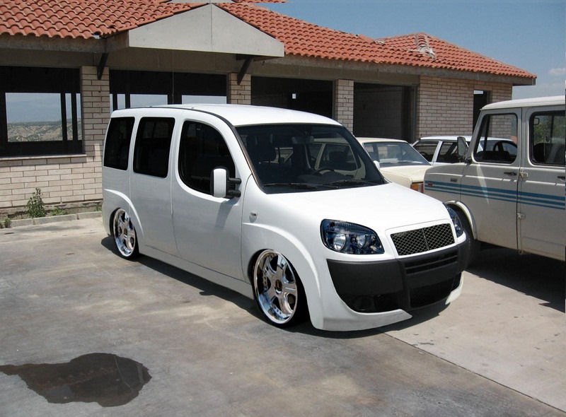 Фиат добло тюнинг фото Занизили:-) - FIAT Doblo (1G), 1,4 л, 2012 года просто так DRIVE2