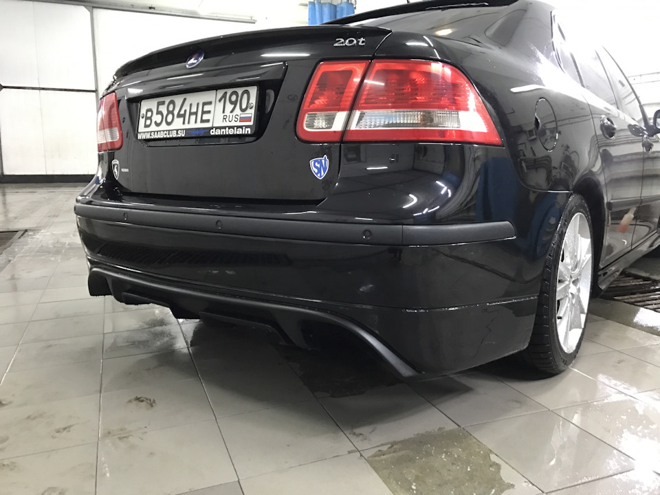 Диффузор. Vol 1 — Saab 9-3 (2G), 2 л, 2007 года | тюнинг | DRIVE2