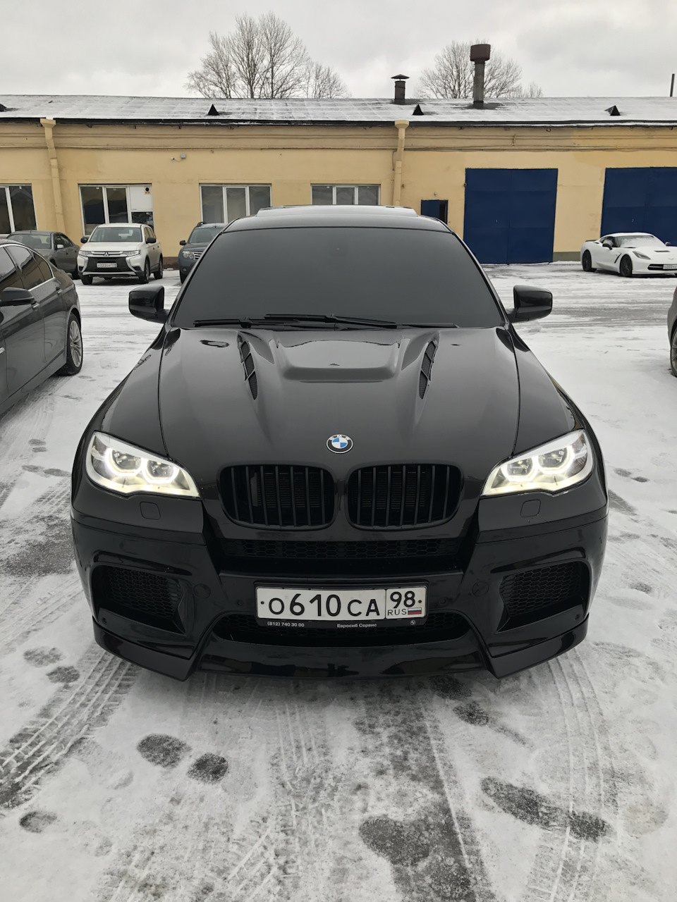 Полировка+нанесение покрытия — BMW X6 M, 4,4 л, 2010 года | стайлинг |  DRIVE2