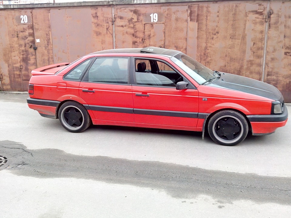 Чуть ниже к земле — Volkswagen Passat B3, 2 л, 1991 года | просто так ...