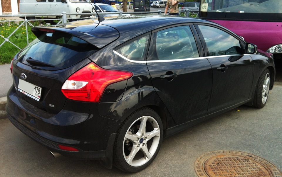Отчет по установке спойлера — Ford Focus III Hatchback, 2 л, 2013 года ...