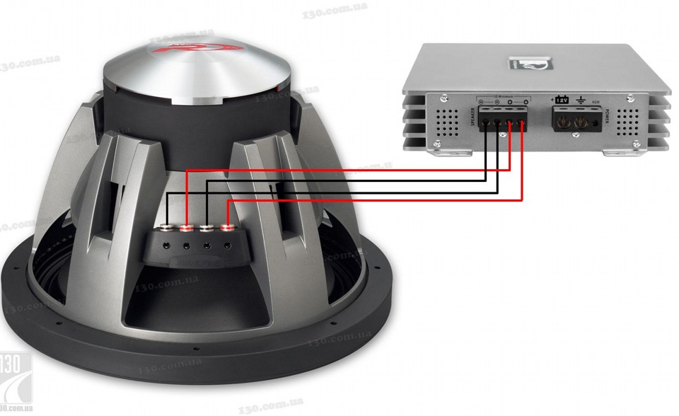 Подключить моноблок к динамикам. Сабвуфер с двумя катушками варианты подключения.