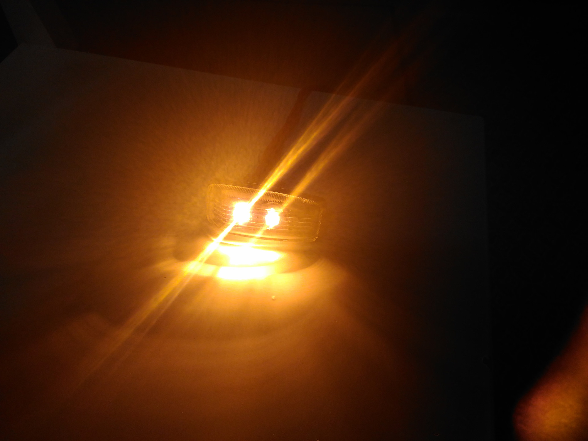 Переделка повторителей поворотов 2110-12 под светодиоды — Lada 21124, 1 ...