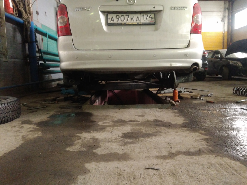 Пружины от патриота — Mazda MPV II, 2,3 л, 2003 года | своими руками ...