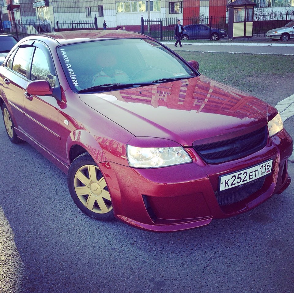 Новый стиль ) — Chevrolet Lacetti Sedan, 1,6 л, 2008 года | аксессуары ...