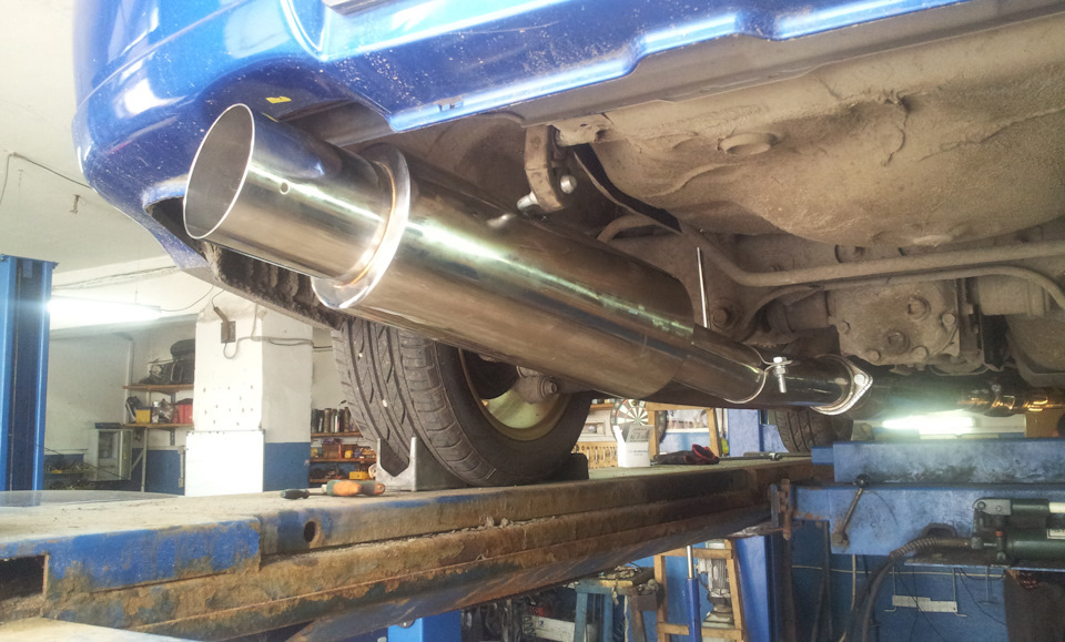 Сварка выхлопа в Уфе. — Сообщество «DRIVE2 Уфа» на DRIVE2