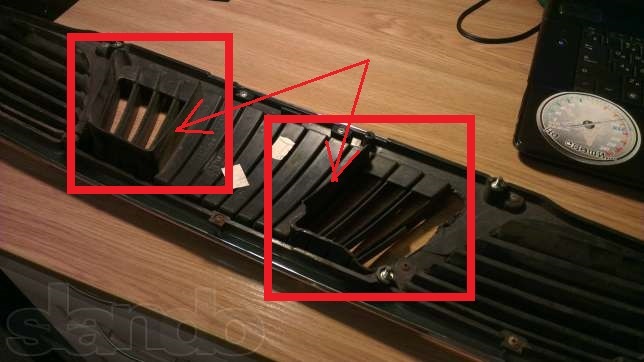 Сетка в радиаторную решетку — Daewoo Lanos, 1,4 л, 2008 года ...