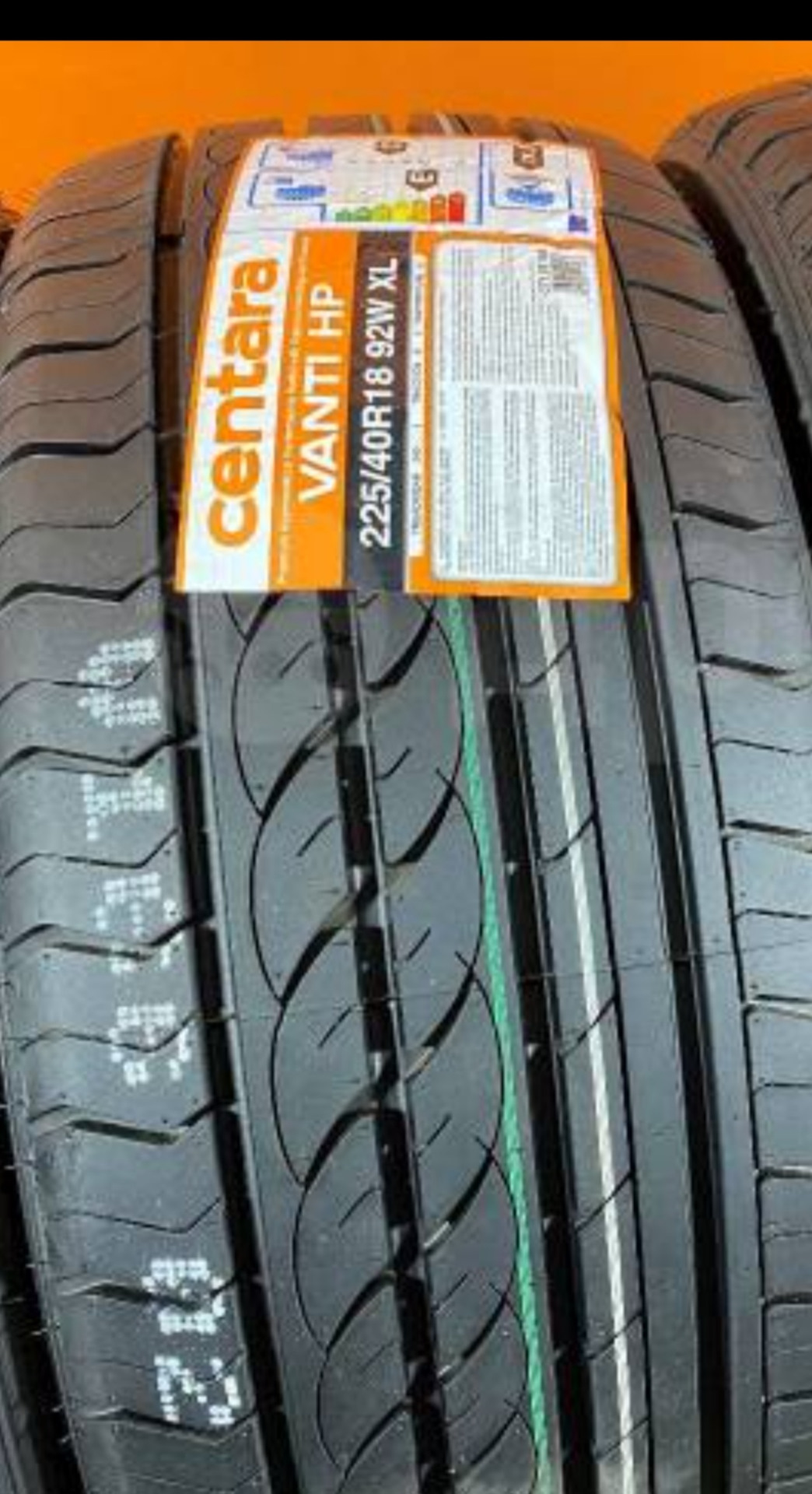 225 40 18 новые летние шины r18 Centara Vanti HP — Hyundai i30 (2G), 1 ...
