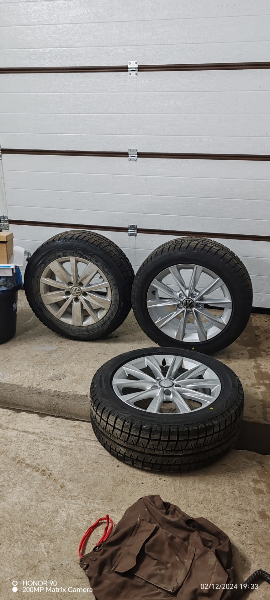 R17 и новые бриджстоун близак сz — Volkswagen Passat Variant (B7), 1,4 ...